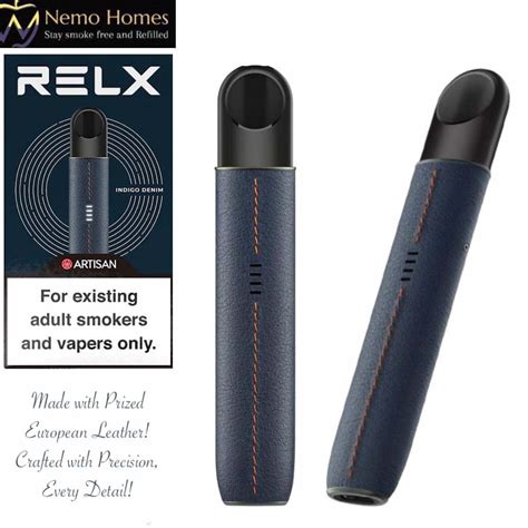 RELX Artisan Leather Vape Device .